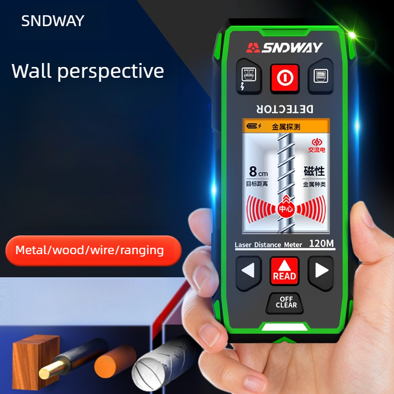 Water Leak Detector Wired - Scanner de Parede Multifuncional SNDWAY, Detector