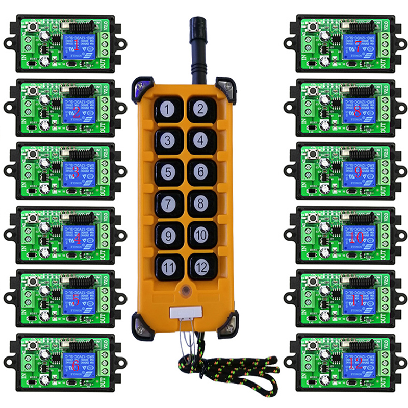 Home Automation Diy - Controle Remoto Sem Fio RF de