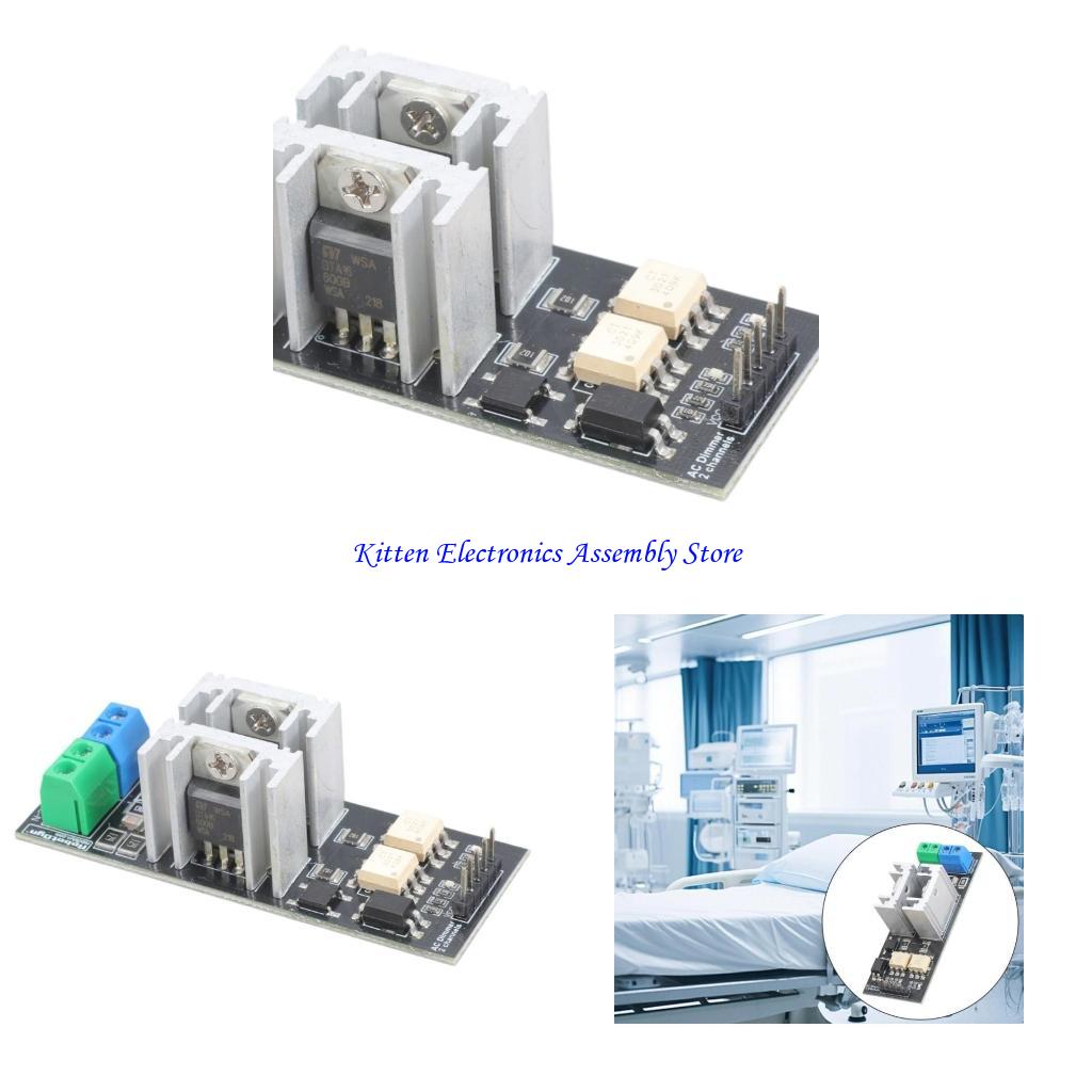 Diy Home Automation Controller - 96GD Carga Controlador Dimmer Independente 2Channel