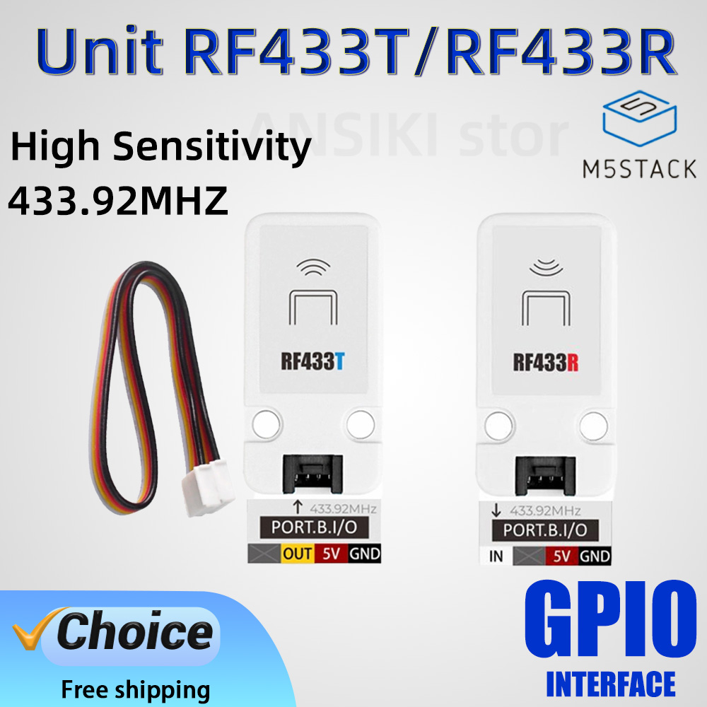 Home Automation Tutorial - Kit de Sistema IoT M5Stack RF433T/RF433R