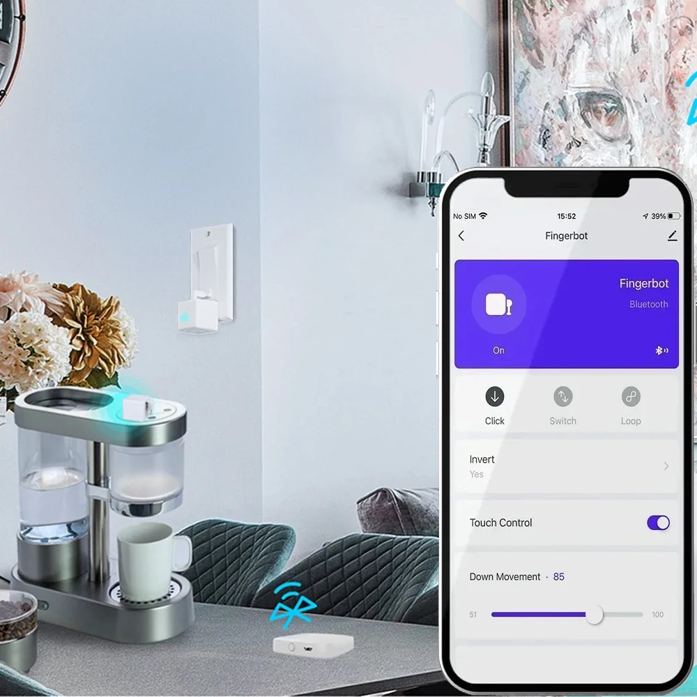 Inteligente zigbee fingerbot i - Matter Hub Thread avaliação e preço