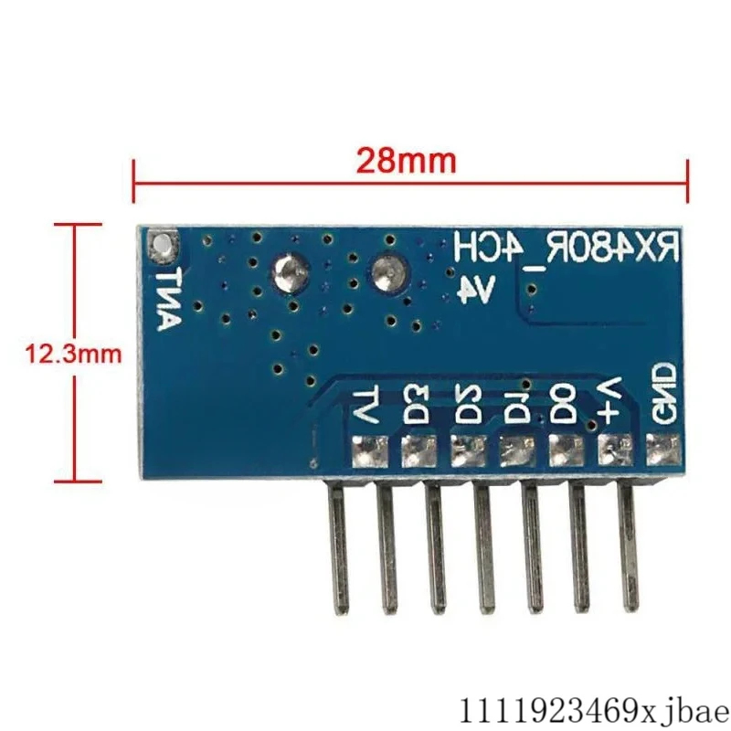 Módulo RF sem fio de 433Mhz, r - 433Mhz Receiver Module avaliação e preço