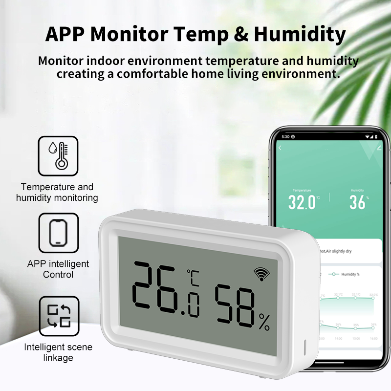 Termômetro Higrômetro Tuya Zig - Temperature Humidity Sensor avaliação e preço