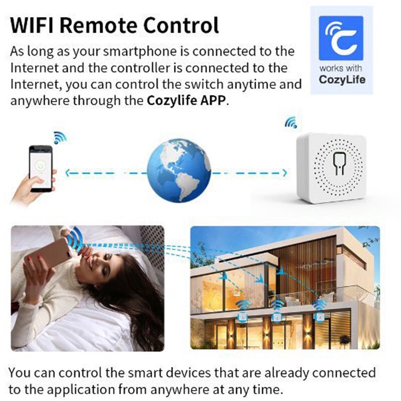 Tuya 16a mini wifi interruptor - Diy Home Automation Controller avaliação e preço