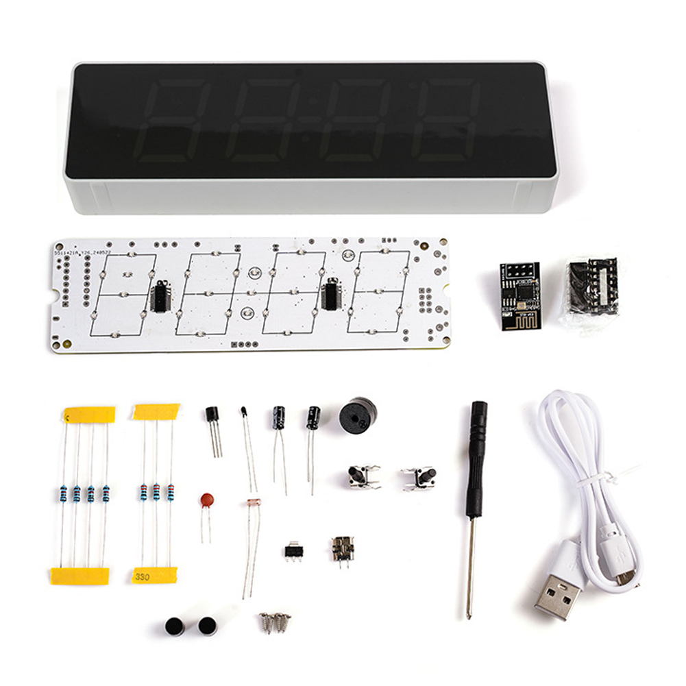 Colorido WiFi Kit Relógio Elet - Home Automation Diy avaliação e preço