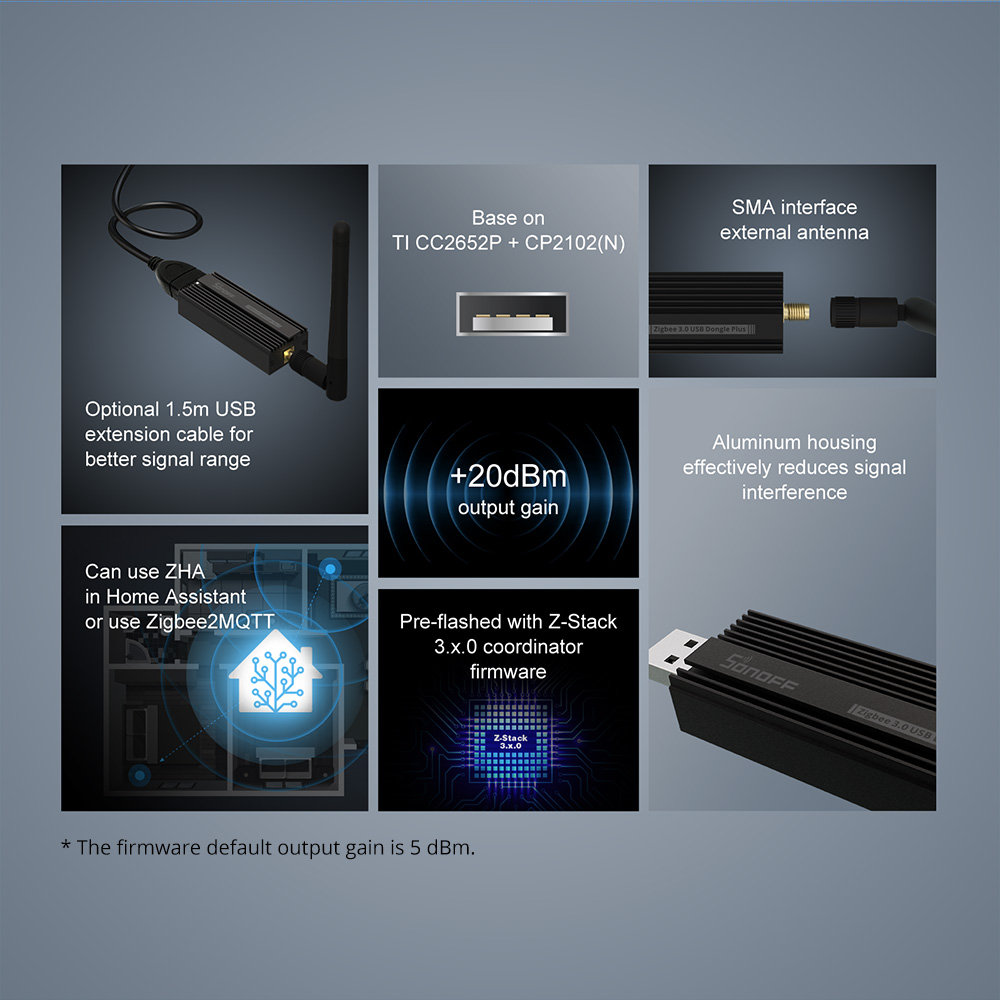 Gateway Zigbee SONOFF 3.0 ZBDo - Matter Hub Thread avaliação e preço