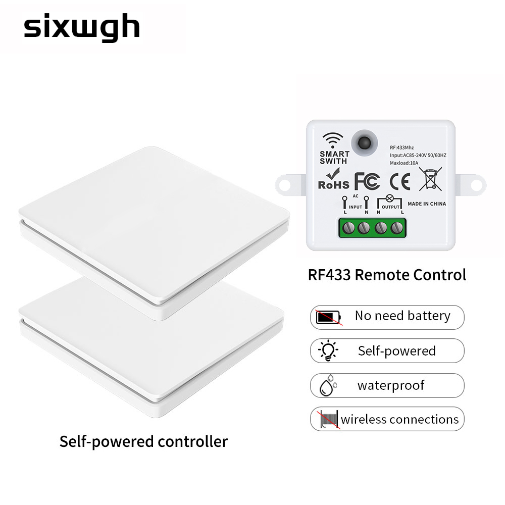 Sixwgh interruptor sem fio int - Home Automation Diy avaliação e preço