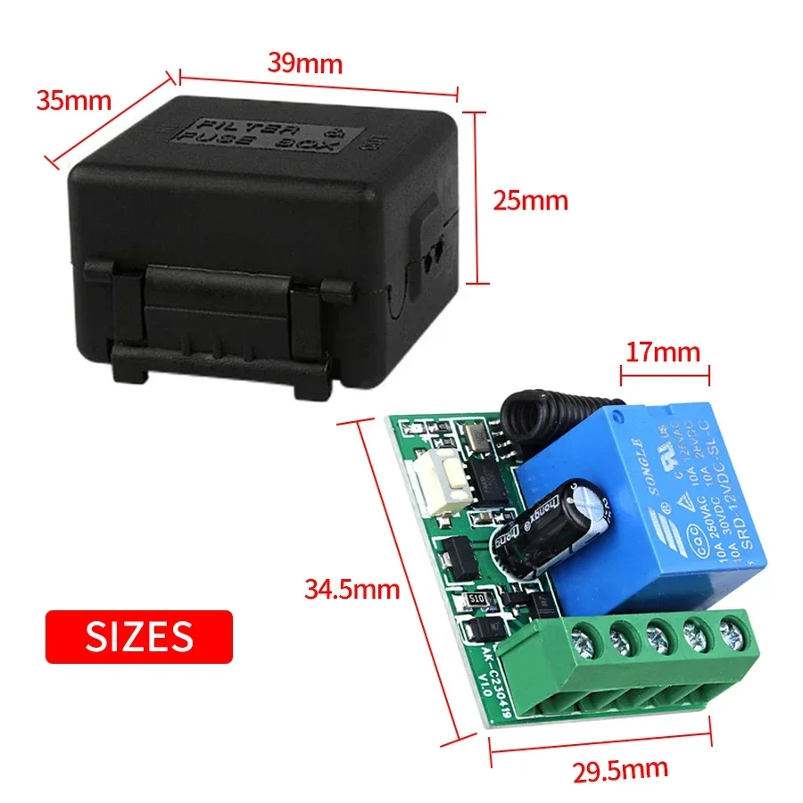 Acessórios de controle de cons - 433Mhz Receiver Module avaliação e preço