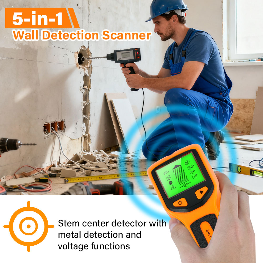 Detector Digital Portátil 5 em - Water Leak Detector Wired avaliação e preço