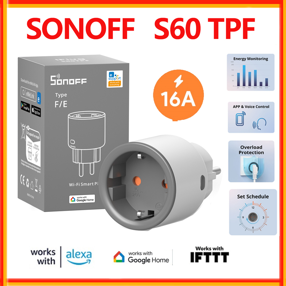 SONOFF-Smart Socket com Monito - Sonoff Basic Switch avaliação e preço