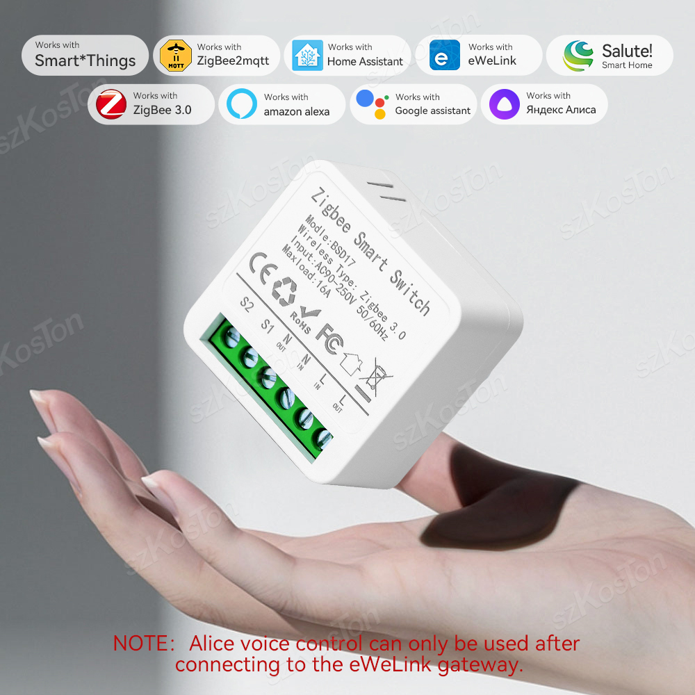 Mini ZigBee Interruptor de Cas - Home Automation Diy avaliação e preço