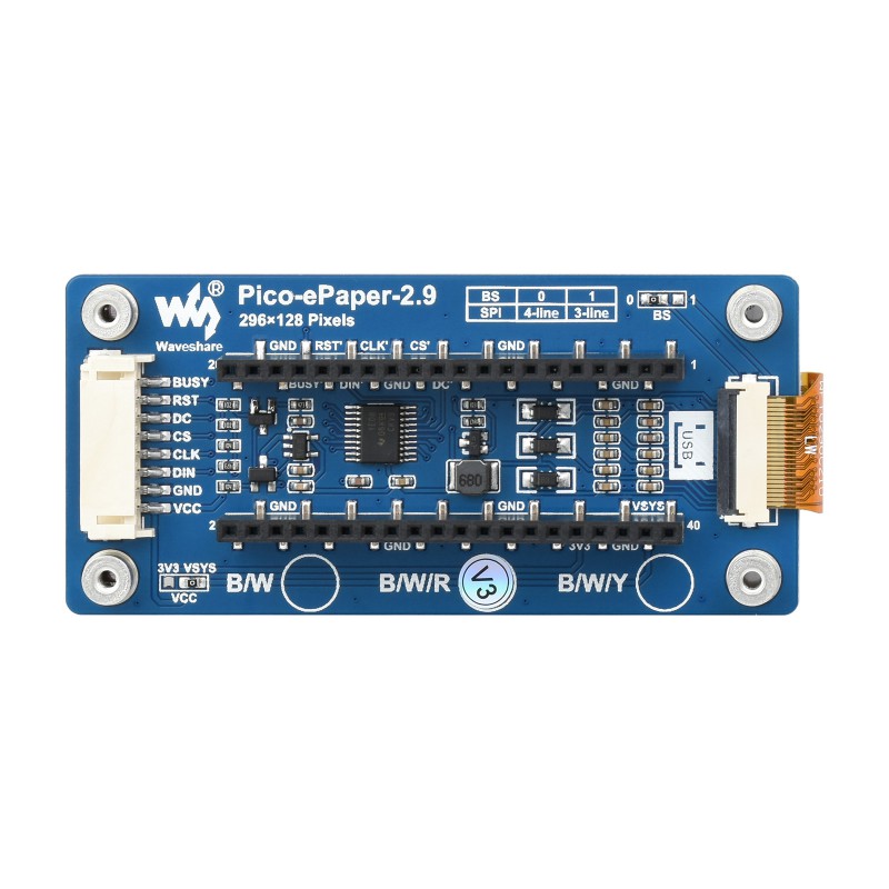Módulo de Display E-Paper E-In - Display Epaper 2.9 avaliação e preço