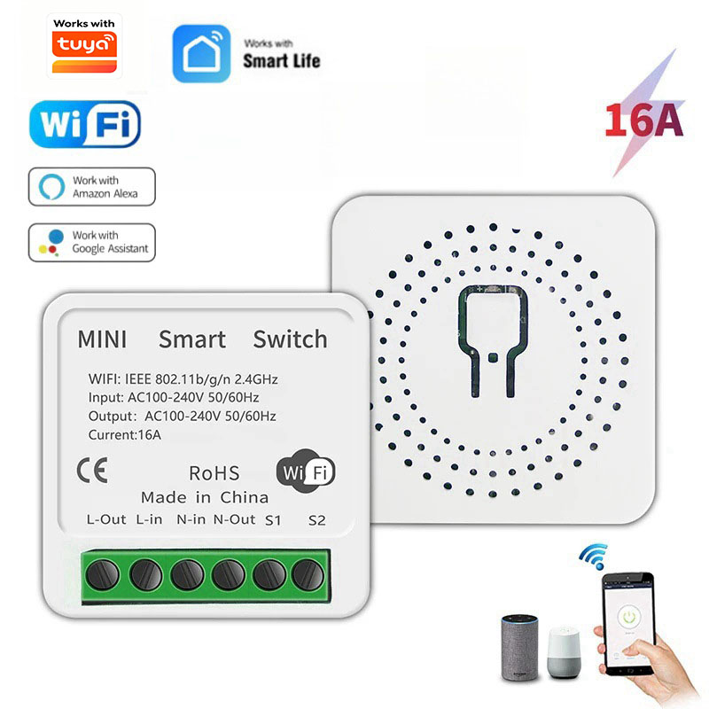 Interruptor WiFi MINI 16A DIY  - Diy Home Automation Controller avaliação e preço